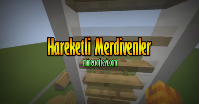 Minecraft: Hareketli Merdivenler Modu
