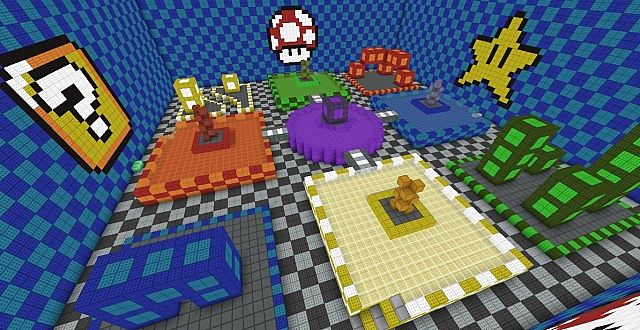 Скачать Super Mario Bros для Minecraft - RU-M.ORG